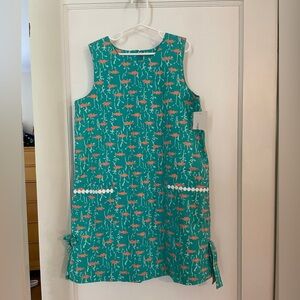 Lilly Pulitzer NWT aqua green blue fishy dress size 10